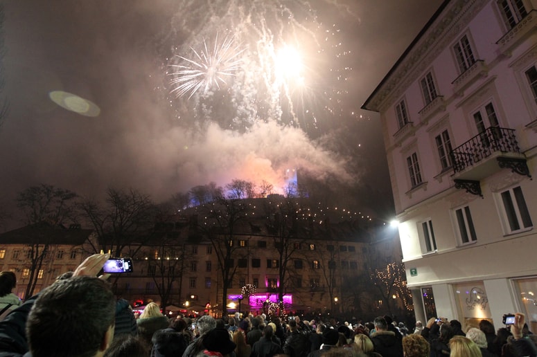 Tudi letos bo na silvestrovo ognjemet v Ljubljani