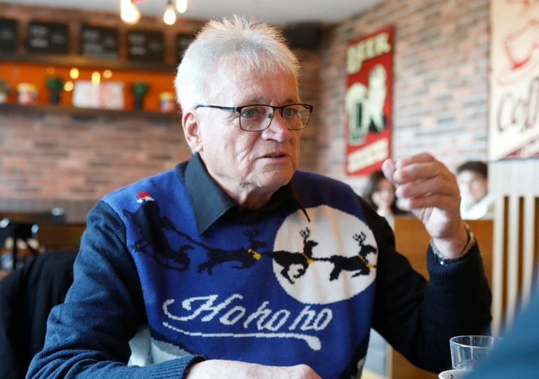 Slavko Roškar se je namenil v zatočišče za prostoživeče mačke, ki ga je sam ustvaril, a pri tem žal padel na poledenelih tleh. 