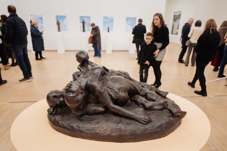 Z razstave Franc Berneker: Okamenele sanje ob 150. obletnici umetnikovega rojstva 