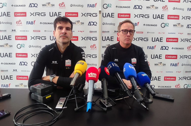 Javier Sola (levo) in Jeroen Swart se redko pojavljata v javnosti, a znata povedati veliko pametnega o prvem kolesarju sveta. 