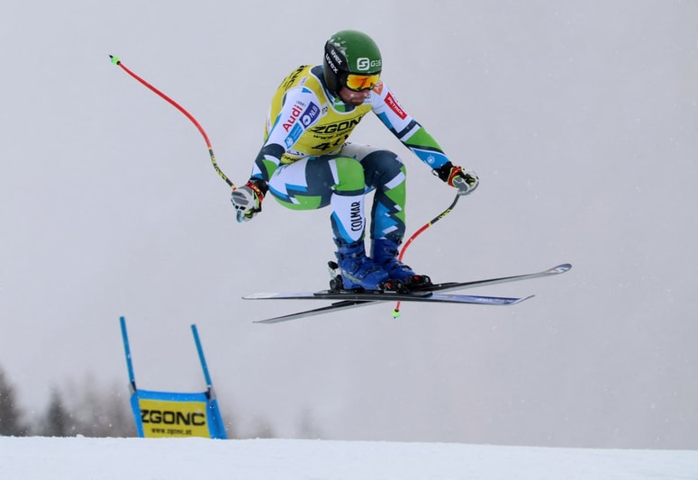 Martin Čater je bil na treningu hiter.