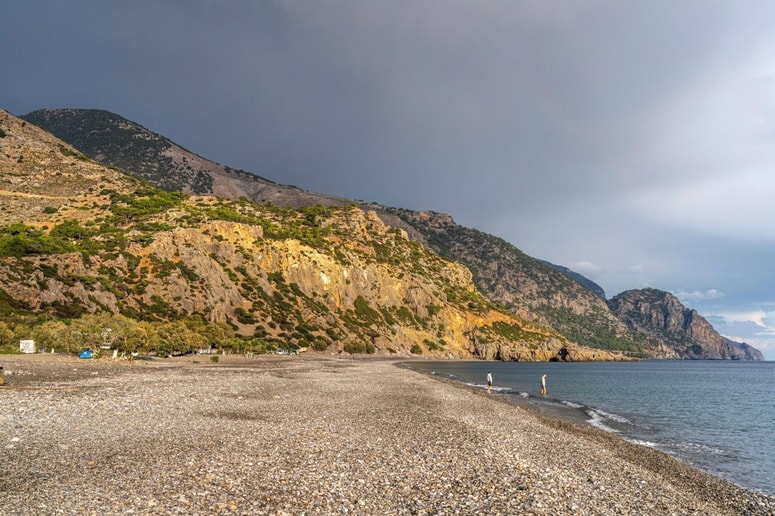 Kreta, Grčija, otok, plaža 