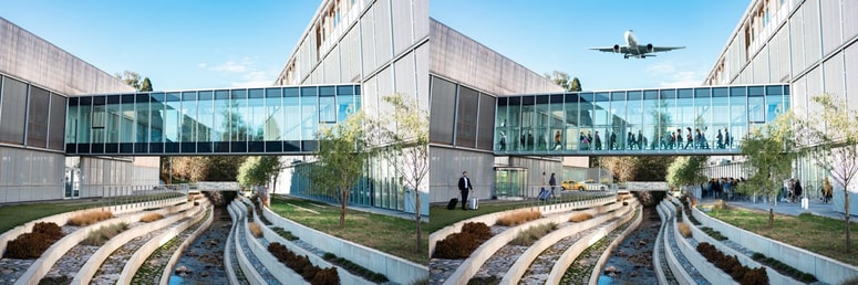 Slovenjgraško šolo je spremenila v letališče.