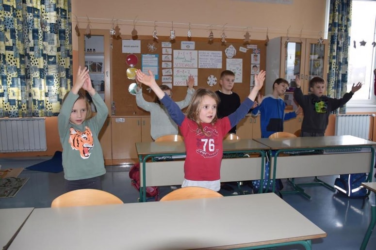 Na delavnicah so povezali različna znanja. Tudi šport in glasbo 