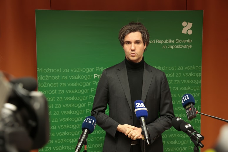 Minister za delo Luka Mesec