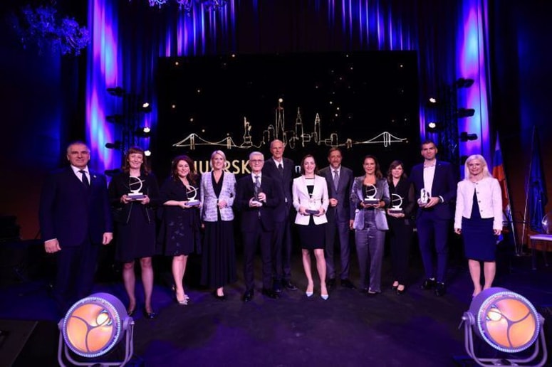 Januarsko srečanje Združenja Manager je tudi priložnost za podelitev nagrad.