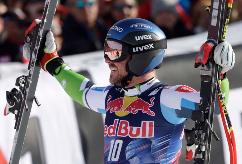 Na slovitem Streifu mu je malo zmanjkalo za zmagovalni oder.