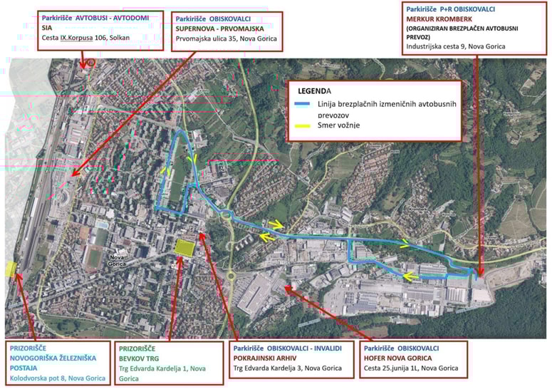 Glavna fotografija članka:Otvoritev EPK: Kje brezplačno parkirati?