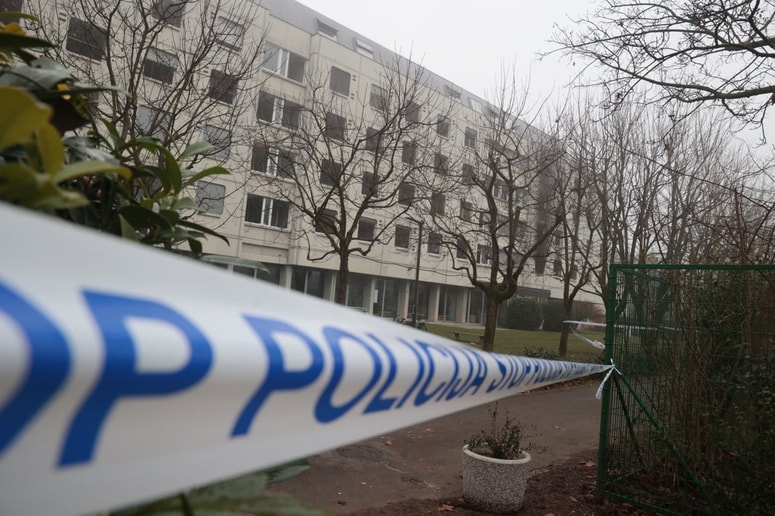 Posledice požara v dijaškem domu na Poljanski cesti v Ljubljani