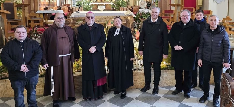 Zbrani za edinost v frančiškanski cerkvi 