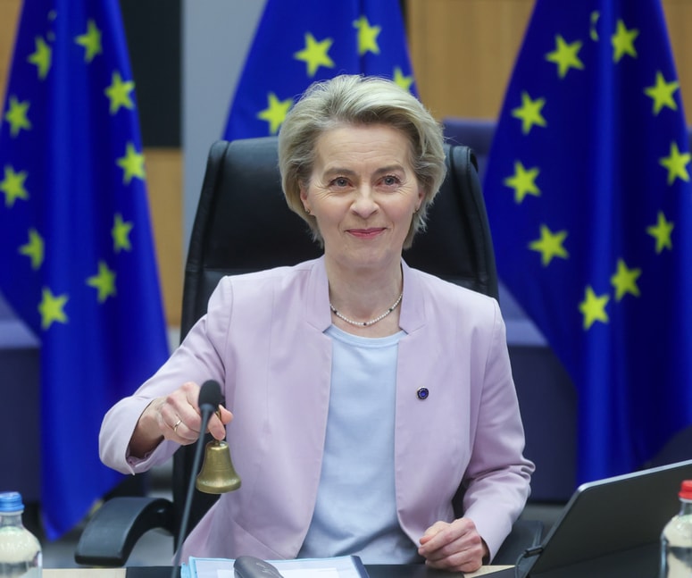 Predsednica Evropske komisije Ursula von der Leyen 