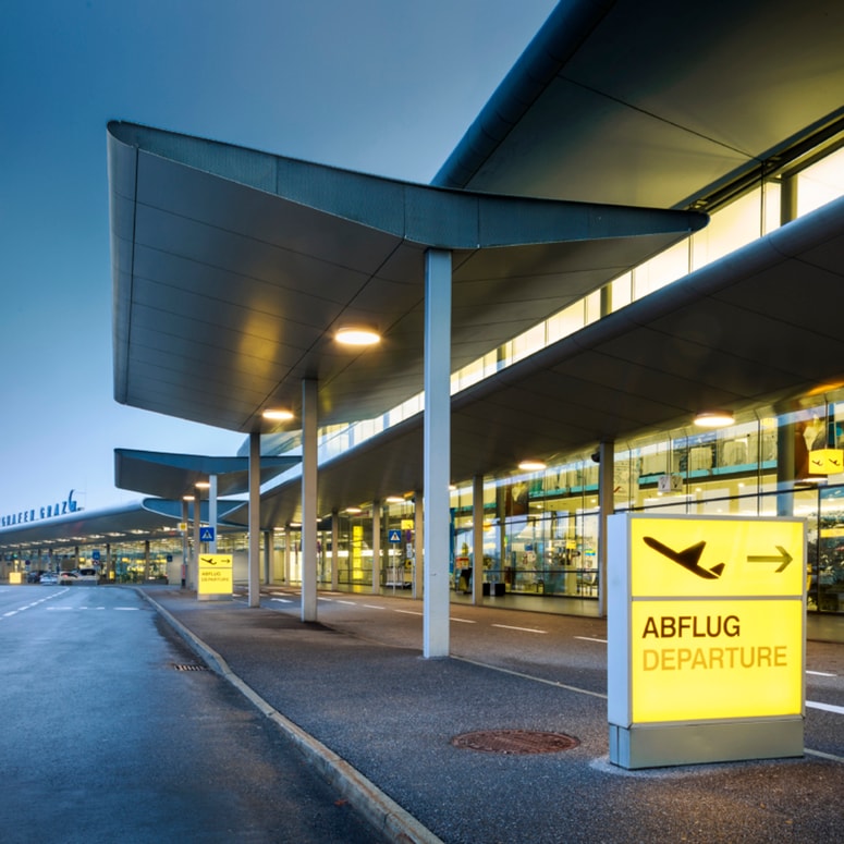 Glavna fotografija članka:Letališče v Gradcu podira rekorde