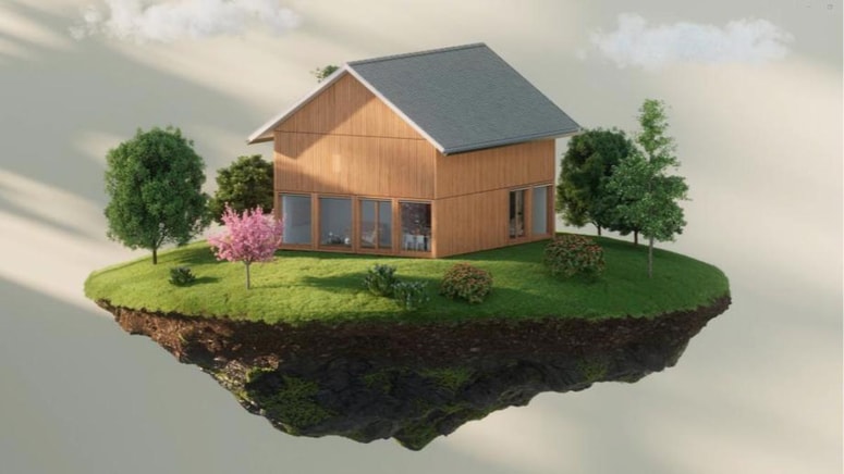 Glavna fotografija članka:Marles s 125 let tradicije in izkušenj na novo izumil hišo