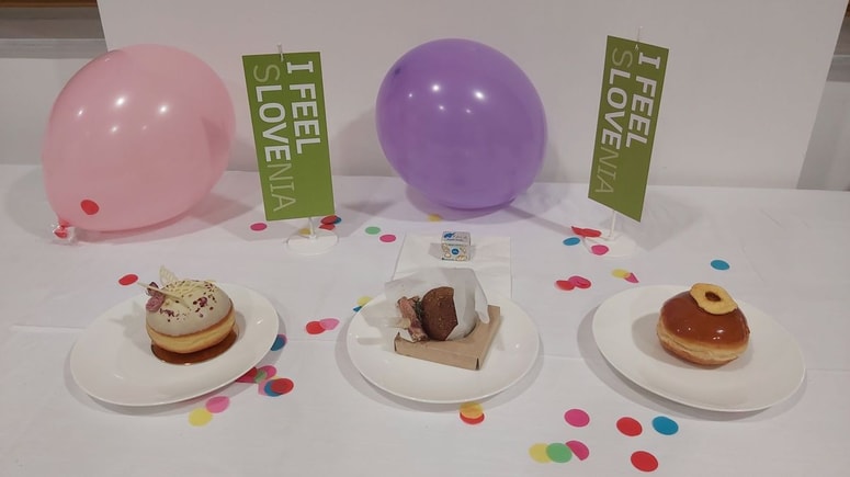 Naj inovativni krofi (z leve): Kavarna Cafe Central, IC Piramida, Grand Hotel Sava Rogaška