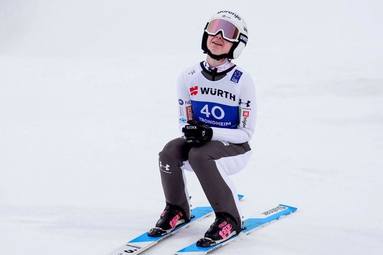 Nika Prevc je v šampionski formi, a danes bi lahko ostala brez zmage ... 