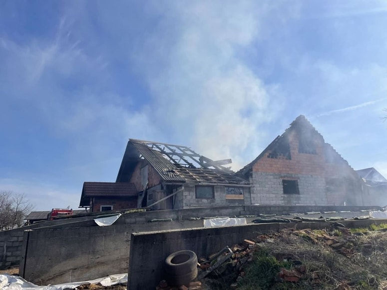 Posledece požara na objektu pri Sveti Trojici