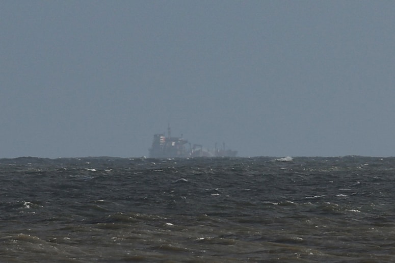 Trčenje ladij v bližini britanske obale