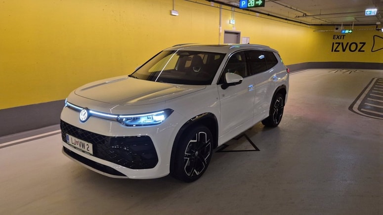 V novo ime je zapakiran prejšnji podaljšani tiguan, avto pa je evropski izdelek.