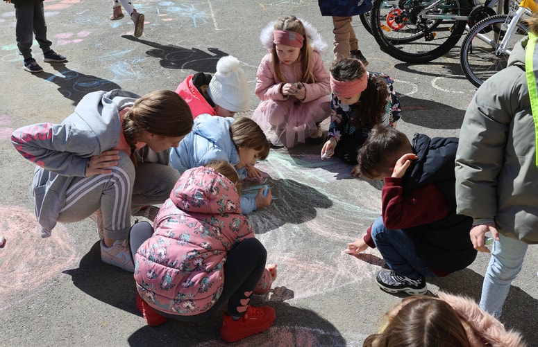 Glavna fotografija članka:(FOTO) Kako so mariborski šolarji odpikali nasilje