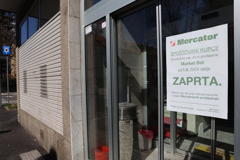Lani je Mercator zaprl 29 manjših prodajaln, tudi v Krekovi ulici 20 v Mariboru.