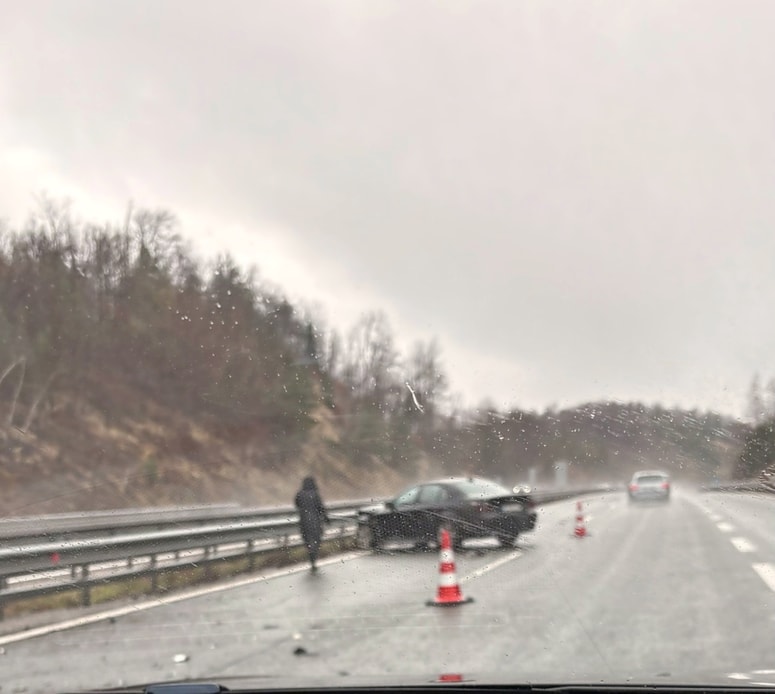 Nesreča na primorski avtocesti