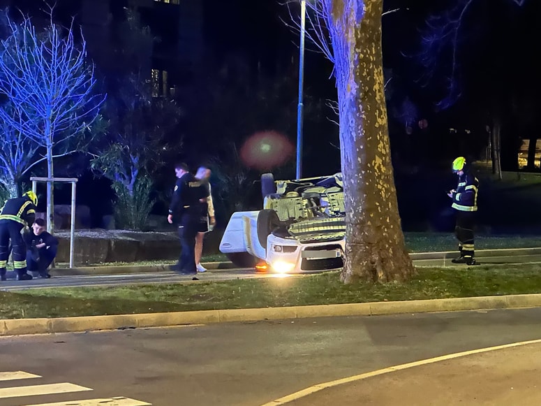 Nesreča v Portorožu.