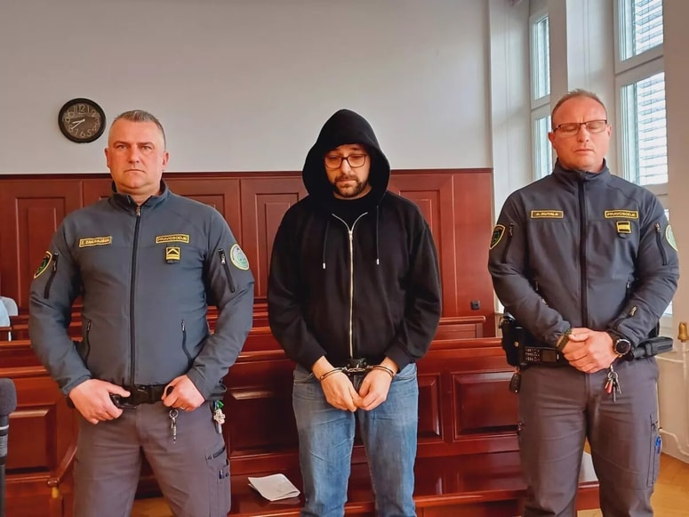 David Trivić (na fotografiji) je soobtoženemu zabrusil: "Andraž, ne vem, zakaj ti je bilo treba tega! Dobro veš, da si ga ti udaril." 