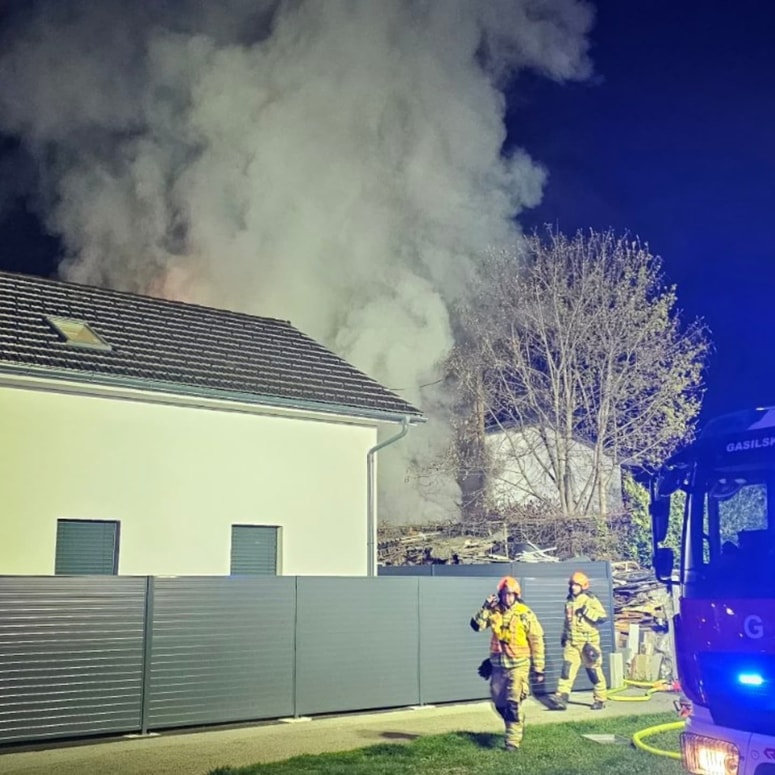 Požar na Taboru v Mariboru