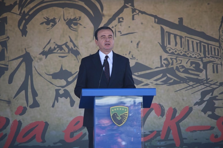 Kosovski premier Albin Kurti