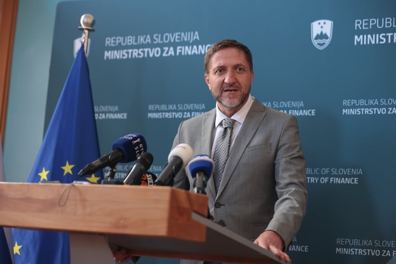 Minister za finance Klemen Boštjančič