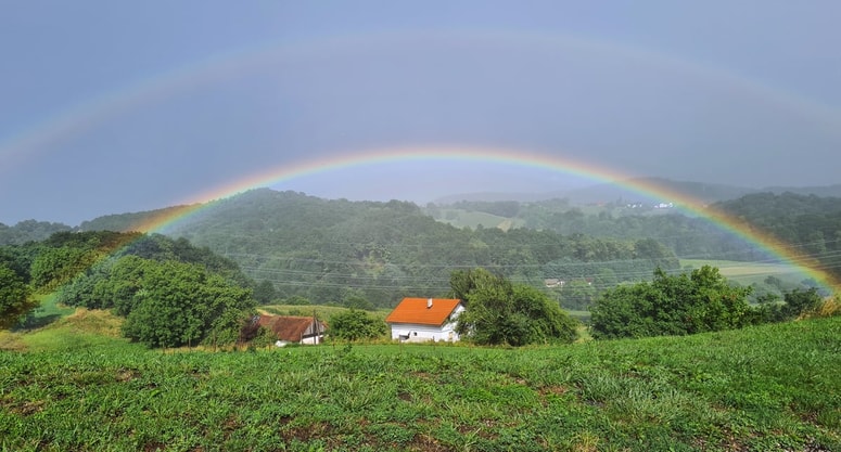 Glavna fotografija članka:Jasno z Andrejem: Mavrica je le estetski užitek