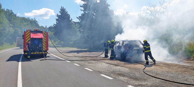 Gasilska intervencija ...