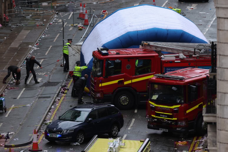 Prizorišče incidenta v Liverpoolu