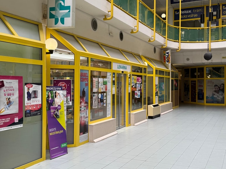 Zdajšnja lekarna v PTC Katica je druga najmanjša na Koroškem in četrta najbolj obremenjena.