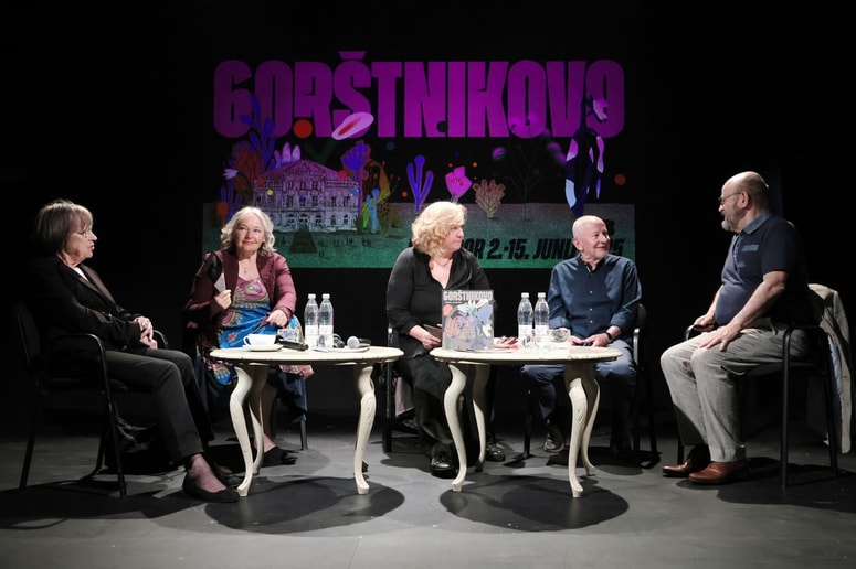 (Z leve): Minu Kjuder, Milada Kalezić, Melita Forstnerič Hajnšek, Peter Ternovšek in Vlado Novak 