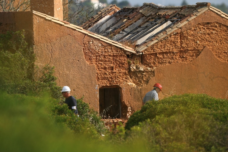 Območje iskanja na Portugalskem