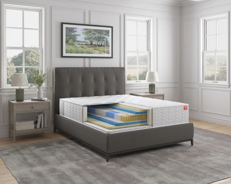 Glavna fotografija članka:Swiss+Bed vzmetnice brez napak