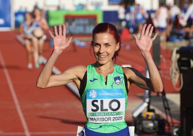 Glavna fotografija članka:Klara Lukan tekmice v cestnem teku na 10 km pokorila tudi v Veliki Britaniji