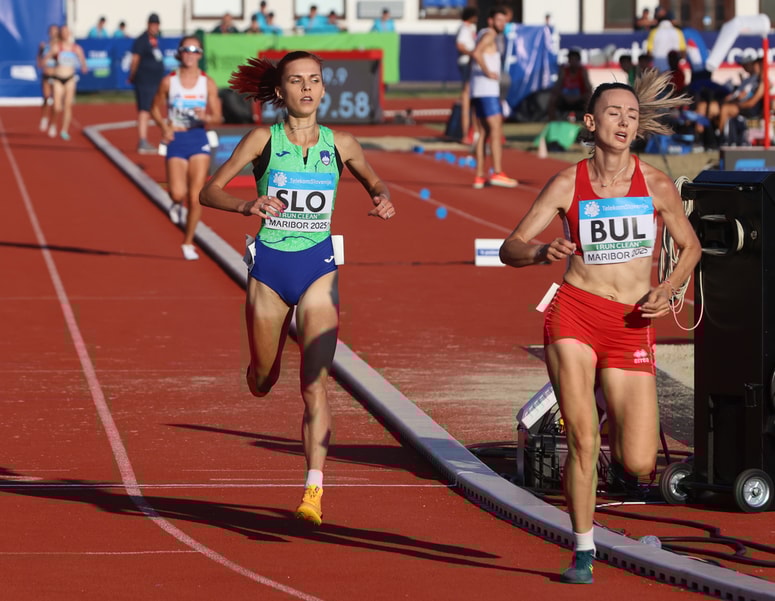 Klara Lukan je v Mariboru preizkusila, kar bo uporabila v Tokiu.