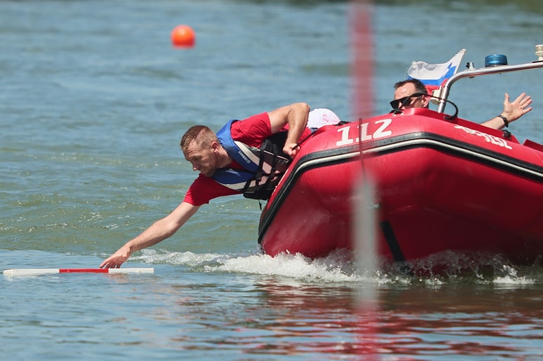 V Dvorjanah je na reki Dravi potekalo že 40. tekmovanje gasilskih reševalnih čolnov. 
