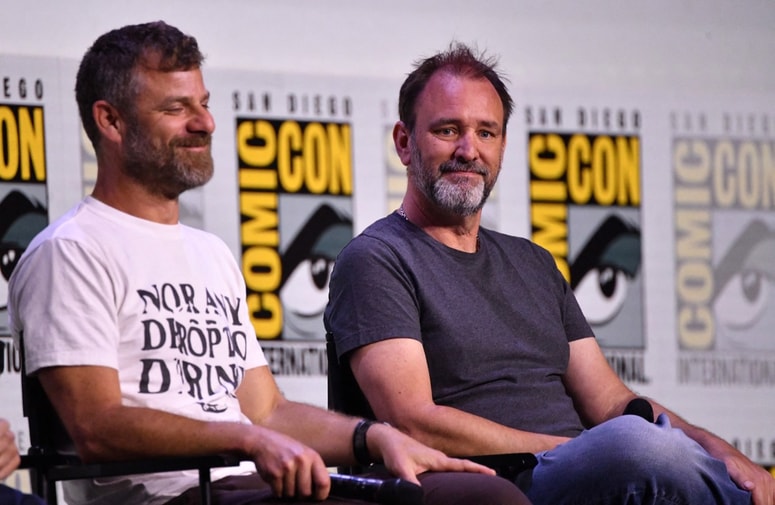 Ustvarjalca South Parka Matt Stone in Trey Parker