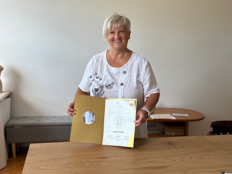 Majda Pozeb z visokim priznanjem
