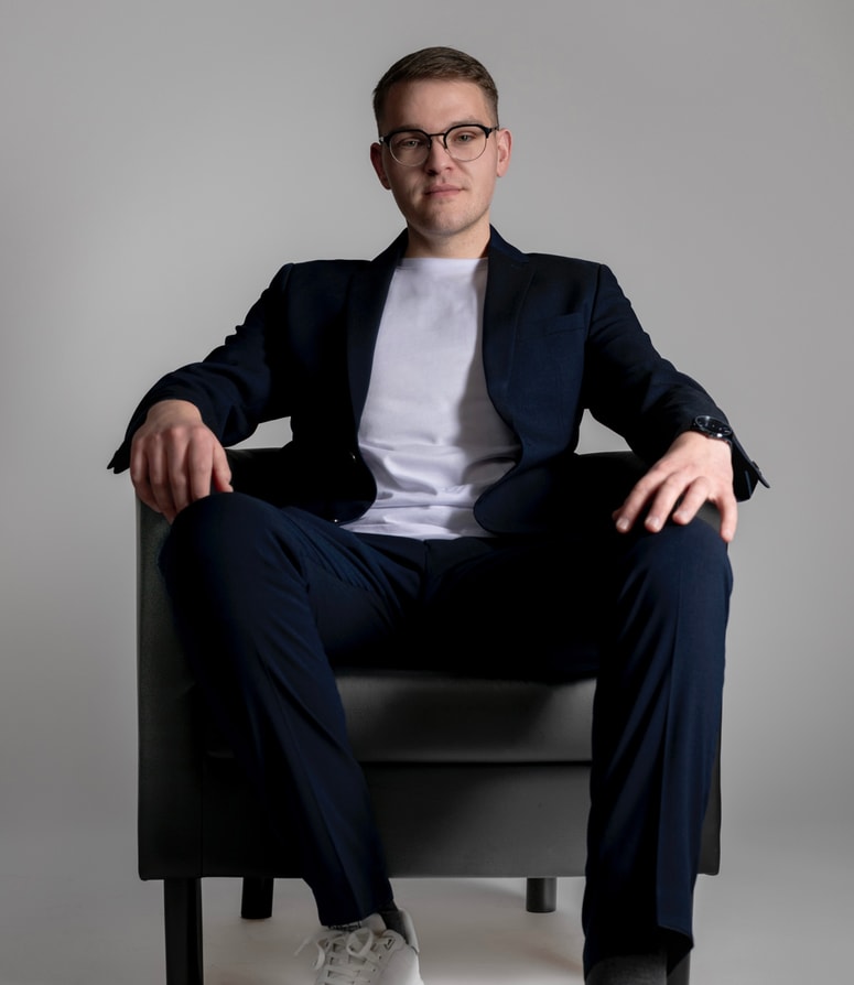 Žan Žolger, cvetličar, ki si je zadal zanimiv izziv. 