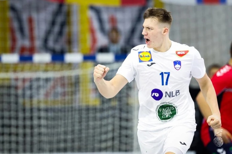 Rokometni Lamine Yamal iz Celja. 