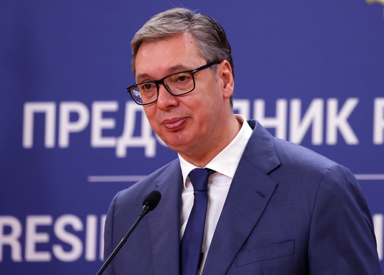 Srbski predsednik Aleksandar Vučić