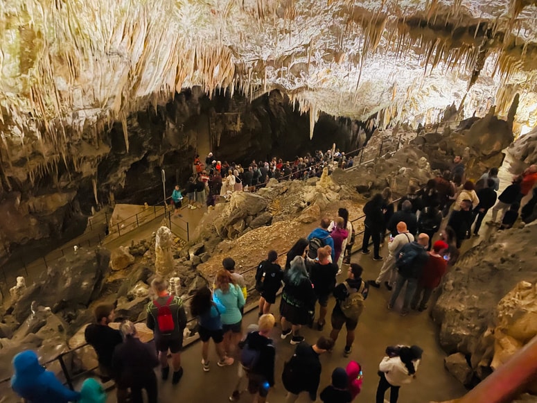 Za tujce, ki pridejo v Slovenijo, je Postojnska jama skoraj obvezen postanek na poti. 