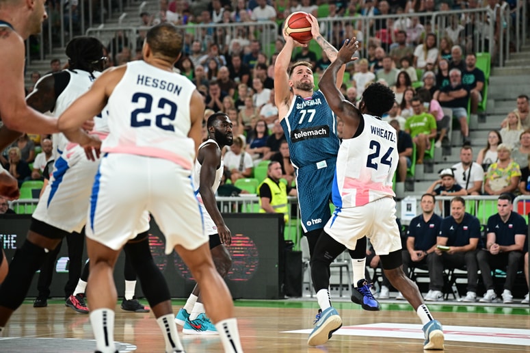 Luka Dončić je bil z naskokom najboljši posameznik na parketu.