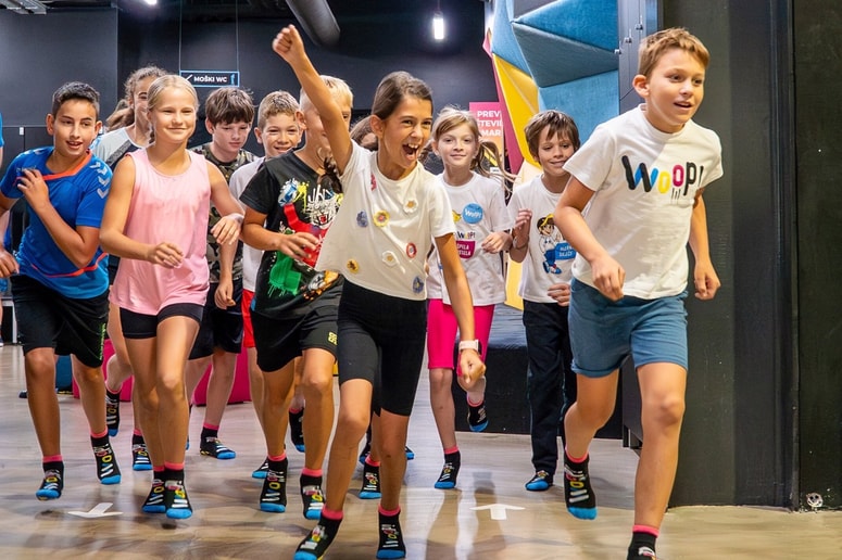 V WOOP!-u vsako leto giba več kot 100.000 otrok