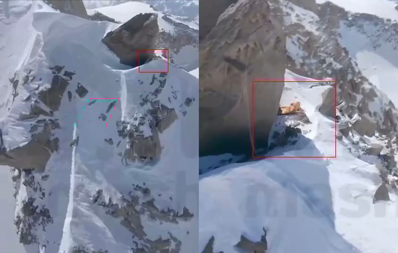 Do nesreče je prišlo 12. avgusta, ko si je Nagovicina pri sestopu z vrha Džengiš Čokusu zlomila nogo.