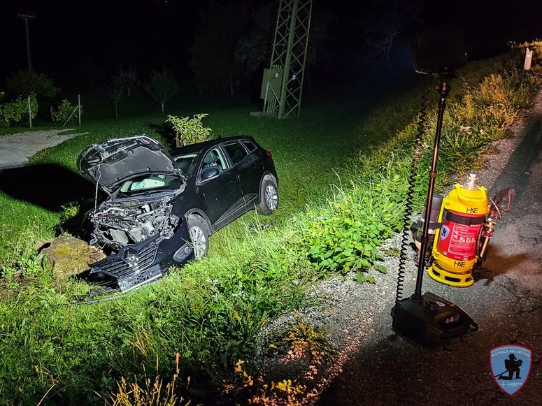 Prometna nesreča pri kraju Visoče